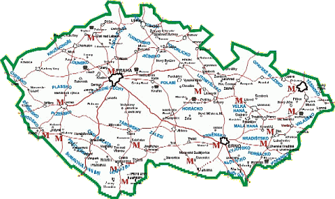 Czech Folk Regions Overview